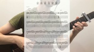 Сплин - Я был влюблен в Вас | guitar cover + tab | Дмитрий Моторин