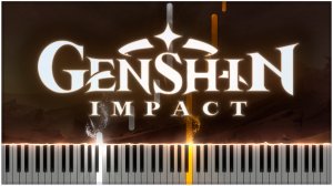 Wounded Shin Valley - Night (Genshin Impact) 【 КАВЕР НА ПИАНИНО 】