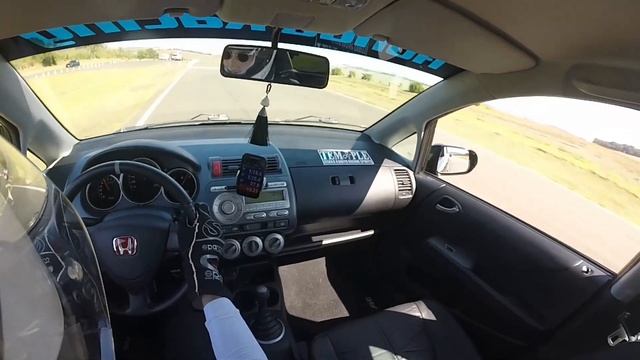 Honda Fit (GD3) time attack @ Haras Tuiuti смотреть онлайн