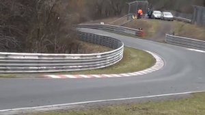 Nissan GT R Horror Crash VLN Nurburgring Nordschleife 2015 Jann Mardenborough1.mp4