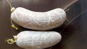 Домашняя чесночная колбаса