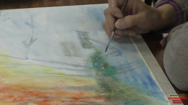 Живописная акварель смотреть онлайн