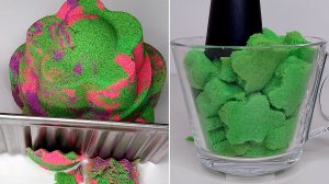 АСМР резка кинетического песка / Расслабляющее видео / Выпуск 17