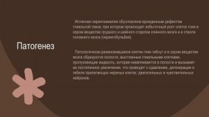 49 Сирингомиелия
