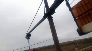 Подъёмный кран на стройке своими руками