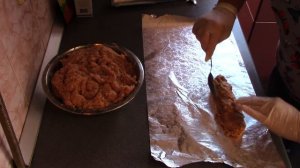 Домашняя КОЛБАСА в фольге, приготовленная в духовке/простой рецепт