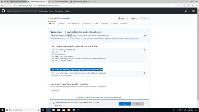 How To Setup and Use Free GitHub Account || Trevoir Williams смотреть онлайн