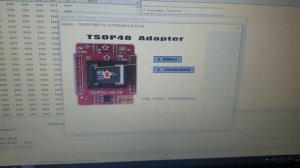 Программатор TL866 II Plus - Первое Включение / Почему не удалось прошить Чип Flash - Адаптер TSOP48