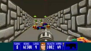 Wolfenstein 3D TC for ZDoom - E5L8 - All Secrets - I Am a Death Incarnate