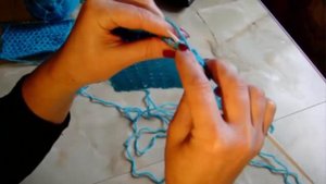 Рельефный узор Твидовое полотно Вязание спицами Видеоурок 22