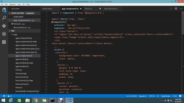 How to create Injectable services in Angular 2 смотреть онлайн