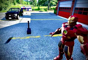 Железный человек украл молот Тора