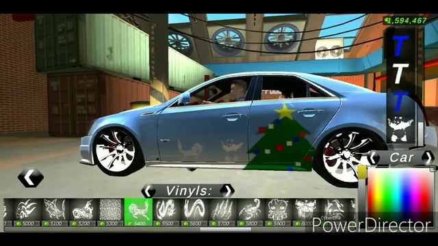 Как сделать новогодний винил в car parking multiplayer