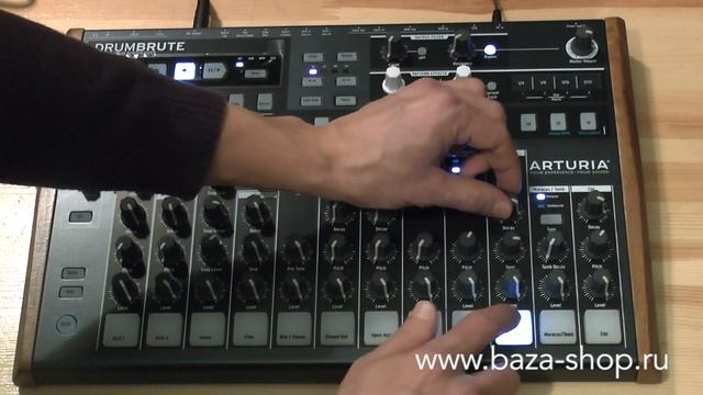 Обзор аналоговой драм-машины Arturia DrumBrute смотреть онлайн