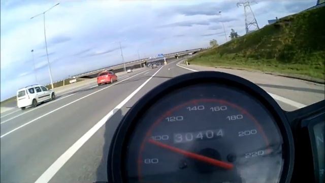 DUCATI Monstr 400 - Кольцовский тракт смотреть онлайн