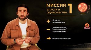 Миссия 1. Миссия власти и одиночества. Цифровая психология. Сюцай.