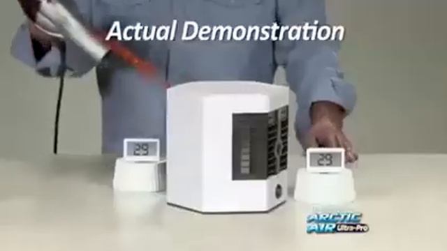 Миникондиционер с двумя хладогентами + функцией «прохладный туман» Arctic AIR 120° Ultra Pro смотреть онлайн