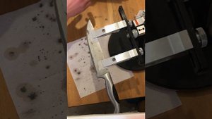 Заточка кухонного ножа на станке Техностудия Профиль