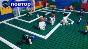 "Барселона" - "Бавария" 2:8 | Лига чемпионов | 1/4 финала | Лего обзор матча | 14.08.2020 |