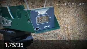 Порох Вектан А1 ( Nobel Sport A1 Vectan) навески, отстрел через хронограф .