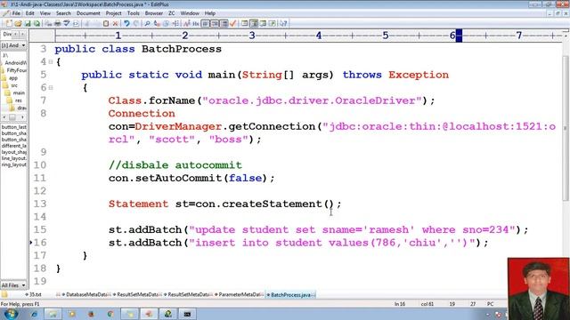 75 Advanced Java Tutorial |JDBC | Batch Processing | Java Database Connectivity | adv java