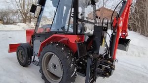 НОВИНКА!!! Уралец 250 с экстракторной установкой #уралец#миниртактор