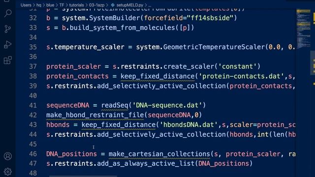 MELD Tutorial: predicting Protein-DNA bound conformations смотреть онлайн