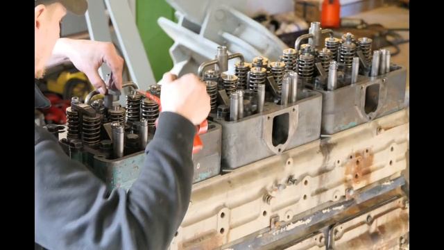 Cummins NTA855, 14 rebuild смотреть онлайн