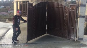 Ворота гармошка