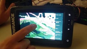 карта для lowrance elit ti2 с наложением спутника