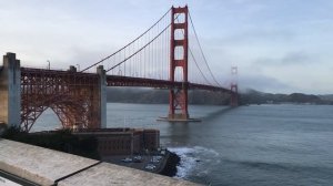 Golden Gate bridge in San-Francisco || Golden Gate bridge в Сан-Франциско