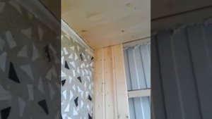 Балкон,профнастил,вагонка