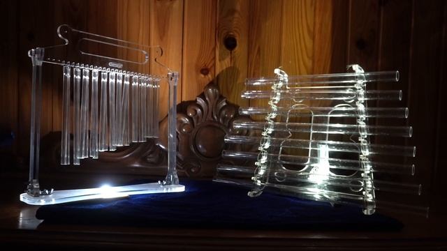 Svaritanum Crystal Harp Mini & Chimes Bar - Meditative Instruments For Embient Music & Soundhealing