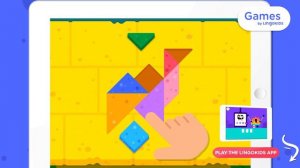 PUZZLE FOR KIDS 🧩 Tangram Animals: CAMEL 🐪  | Lingokids Games