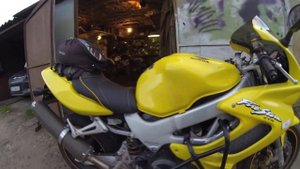 Honda VTR 1000 F Sound After Muffler Repack.