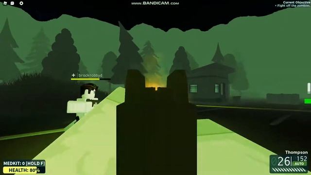 Играю с другом в Роблокс.(Zombie Stories) смотреть онлайн