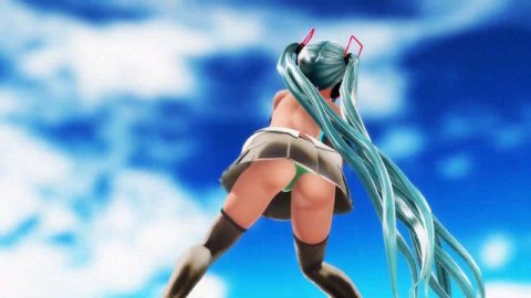 【MMD】つみ式初音ミクで「絶対絶命」【Ray-MMD】【4K】