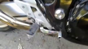 Honda CB1300 звук прямотока