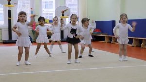 Открытый урок по ритмике в детском саду. 27 апреля 2016