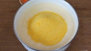 Пирог из кукурузной крупы