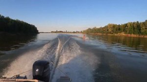 Тест Драйв MERCURY 80 после ЧИПА 115 PRO XS на лодке VOLZHANKA 51 fish.
