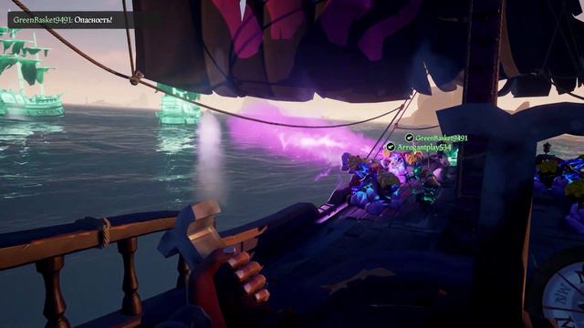 Sea of Thieves. Коллаб с ютуберами😎
