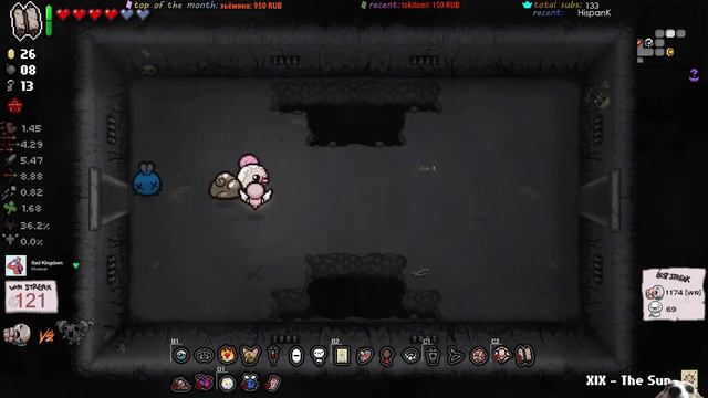 [122] Eden стрик на 4 цели | Спасти рядового Лоста | The Binding of Isaac: Repentance смотреть онлайн