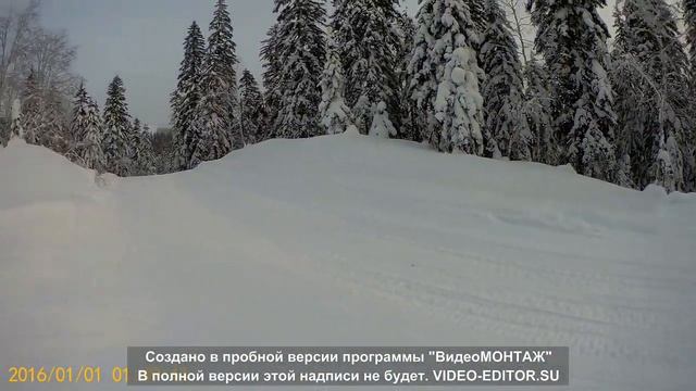 На горных снегоходах до изб Чапаловой 20,01,18