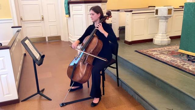 Marcello - Sonata in E Minor (Op. 2, No. 2, IV. Allegro) (Rachel Volk, Cello) смотреть онлайн