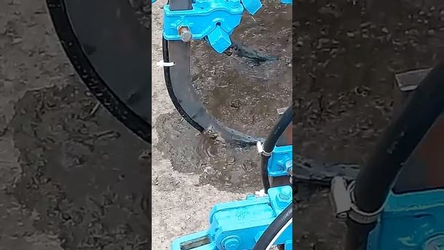 Пропашной культиватор с оборудованьем под жидкие удобрения