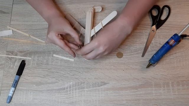 Поделки с Детьми из палочек/ Самолет Своими Руками / Crafts With Kids Ice Cream Sticks/ DIY Airplan смотреть онлайн
