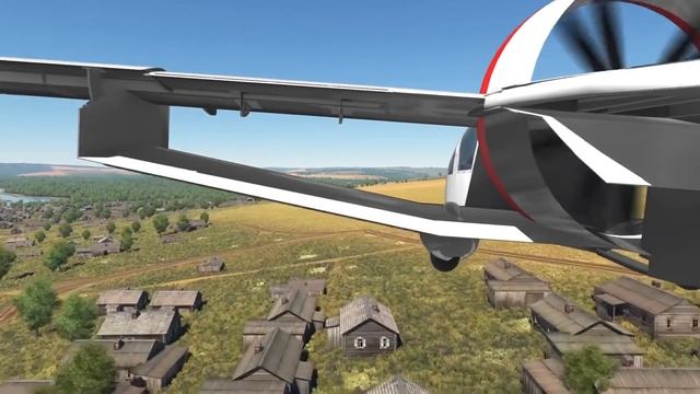 Перспективный легкий самолет МП-1.