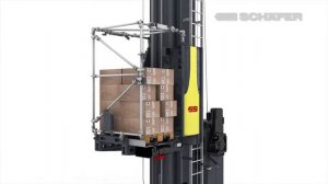 Стеллажный кран-штабелер