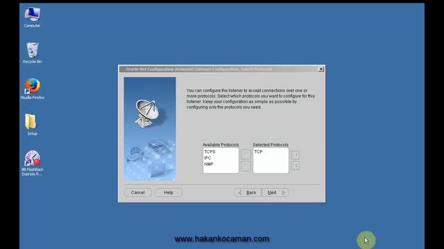 2- Oracle Listener Yapılandırması смотреть онлайн
